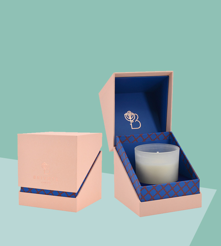 Flip Top Candle Packaging